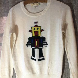 Jolly Robot Sweater - Medium